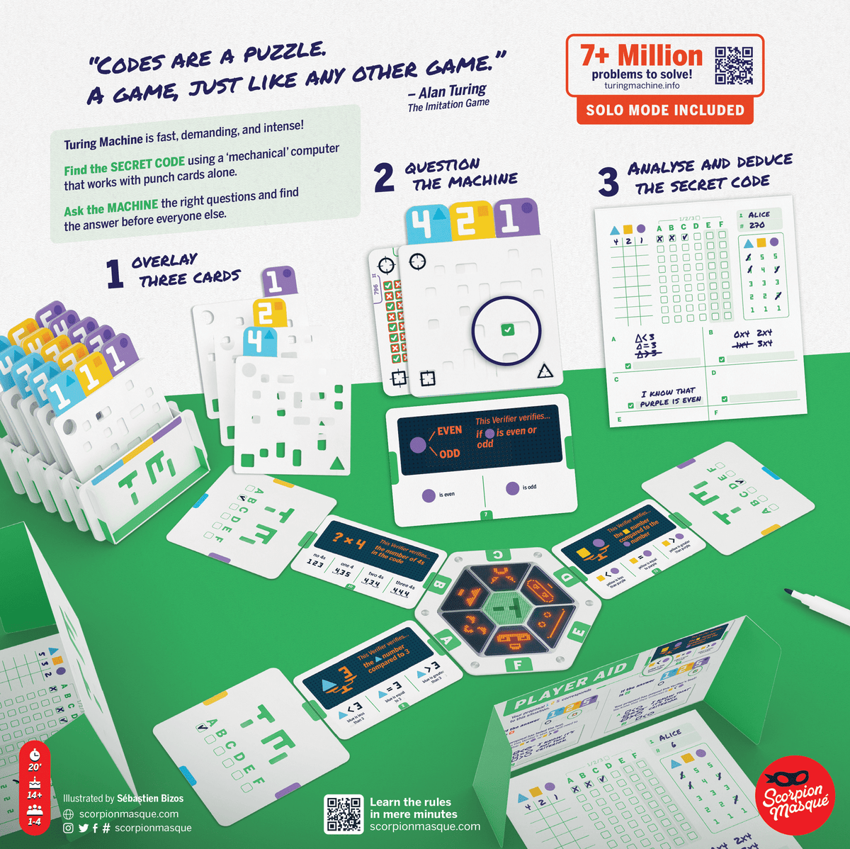 Turing Machine - The Punch-Card Computer Board Game
