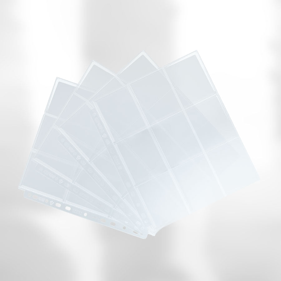 Gamegenic Pages - Ultrasonic - 9-Pocket Side-Loading (10 Pages)