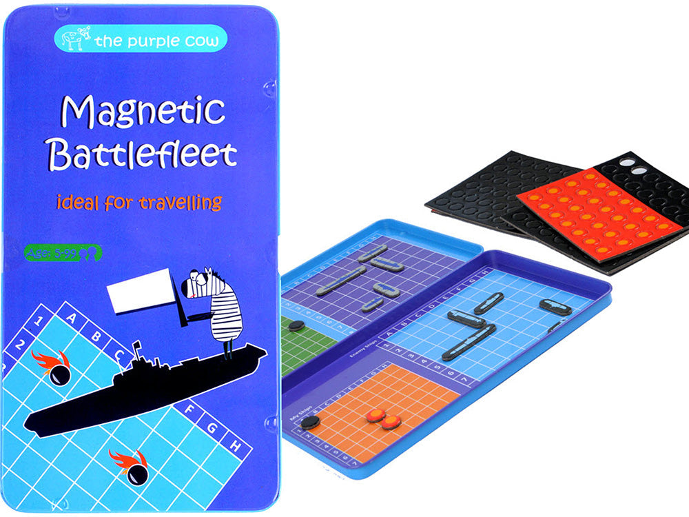 Magnetic Battlefleet - Travel Tin (The Purple Cow)