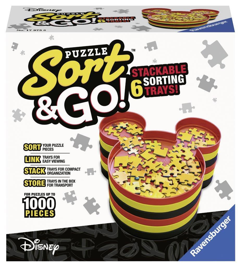 Ravensburger Disney Mickeys Sort & Go! Puzzle Sorter