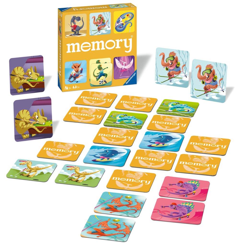 Dinosaur Sports Memory