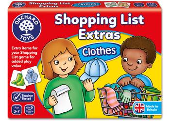 Orchard Toys - Shopping List Extras: Clothes
