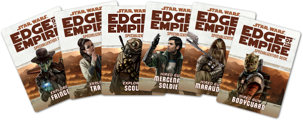 Star Wars RPG: Edge of the Empire - Mercenary Soldier (Specialisation Deck)
