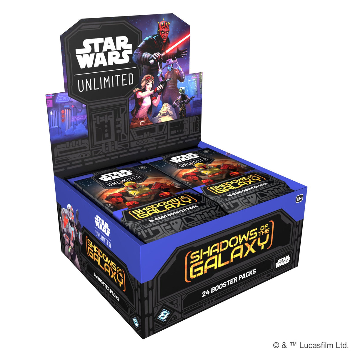 Star Wars Unlimited: Shadows of the Galaxy - Booster Box (24 Booster Packs)