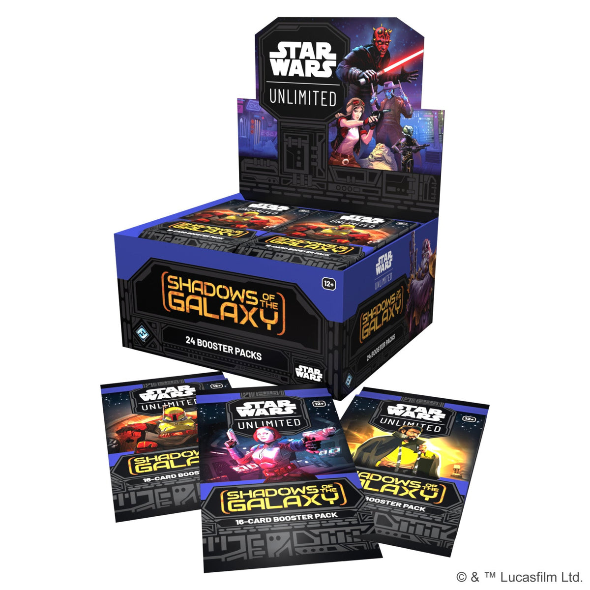 Star Wars Unlimited: Shadows of the Galaxy - Booster Box (24 Booster Packs)