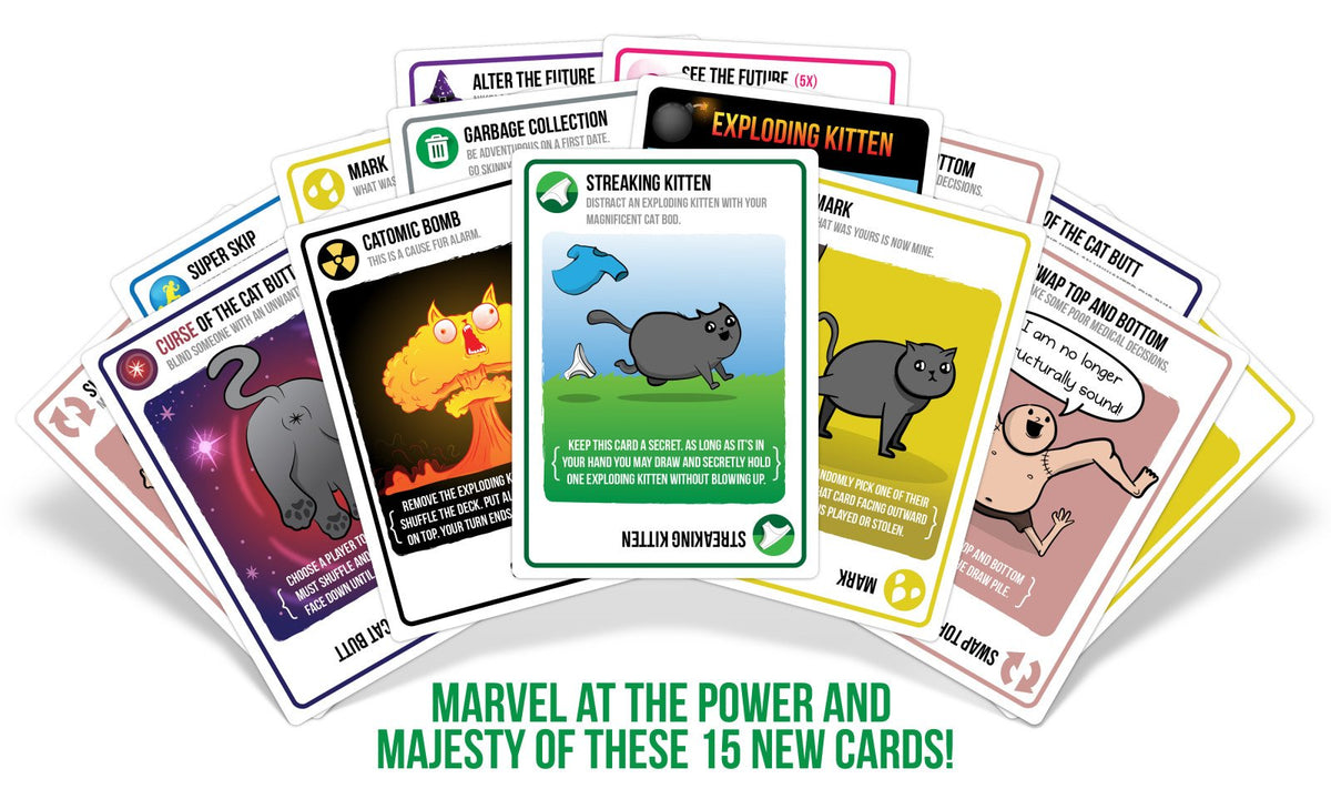 Streaking Kittens (Exploding Kittens Expansion)