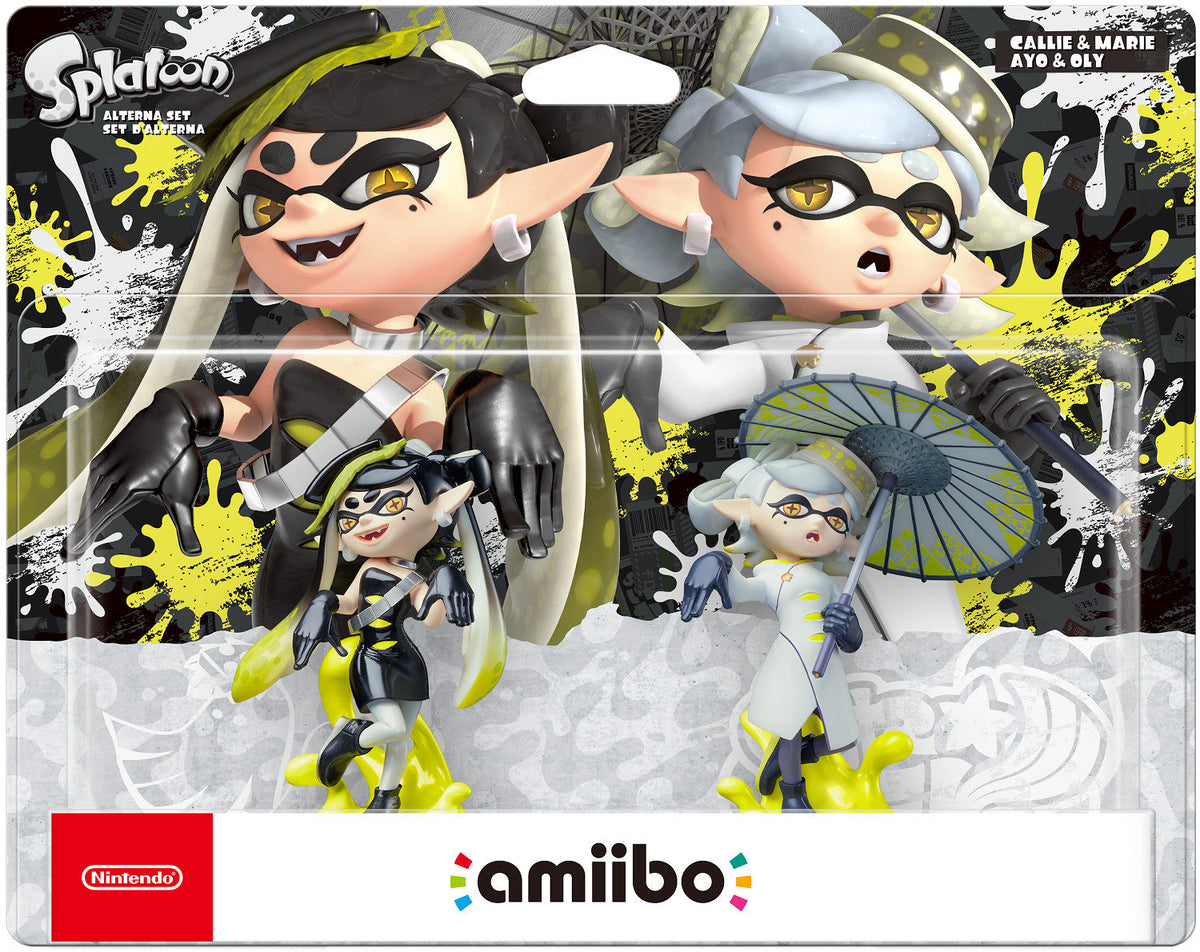 Nintendo amiibo - Callie & Marie (Splatoon: Squid Sisters Alterna Set)