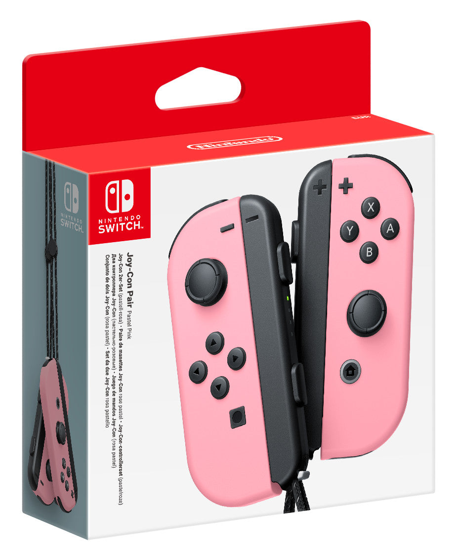 Joy-Con Pair - Pastel Pink Controllers (Nintendo Switch)