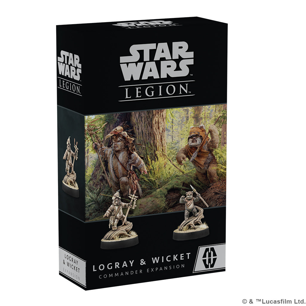 Logray & Wicket - Commander Expansion (Star Wars Legion)
