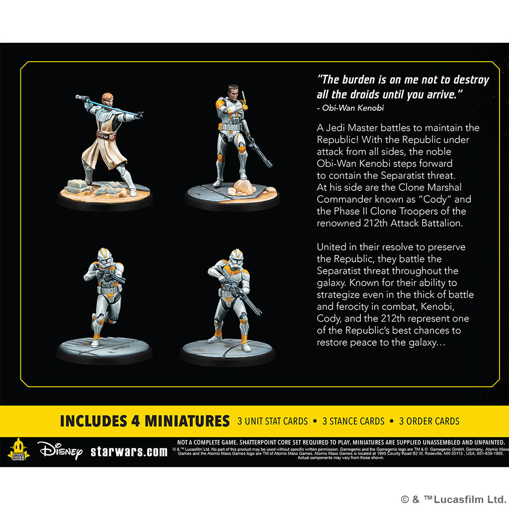 Hello There: General Obi-Wan Kenobi Squad Pack (Star Wars: Shatterpoint)