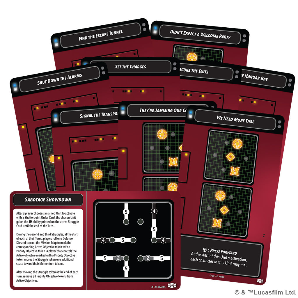Sabotage Showdown - Mission Pack (Star Wars: Shatterpoint)