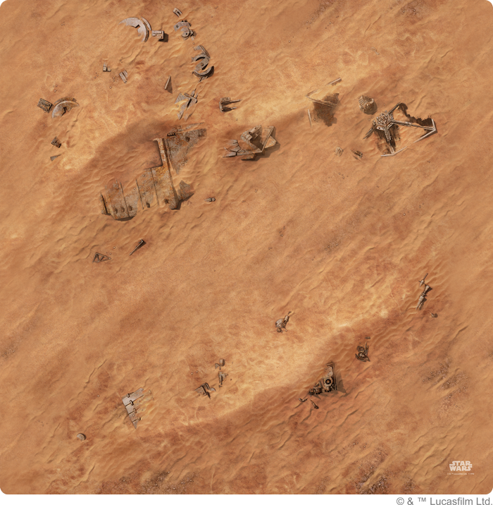 Jakku Gamemat (Star Wars Legion)
