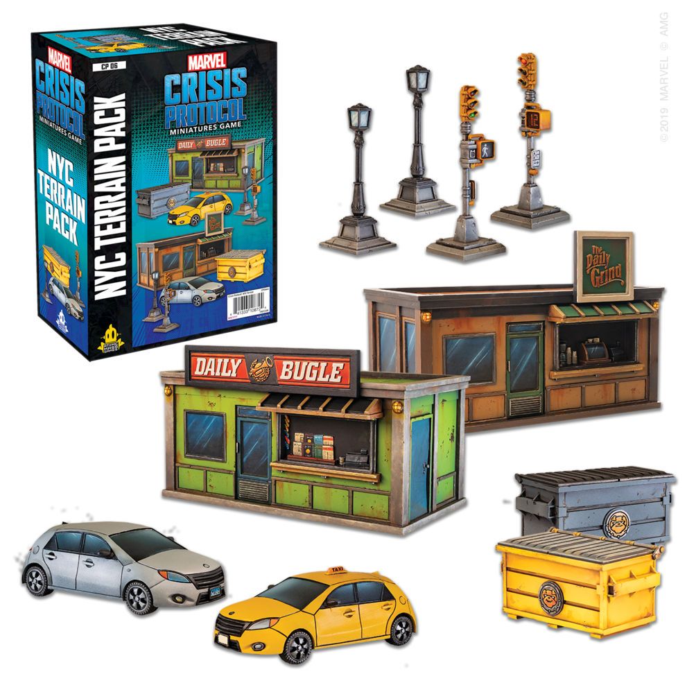 NYC Terrain Pack Expansion (Marvel Crisis Protocol Miniatures Game)