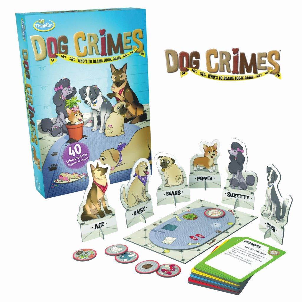 Dog Crimes - Who's to Blame Logic Game (ThinkFun)