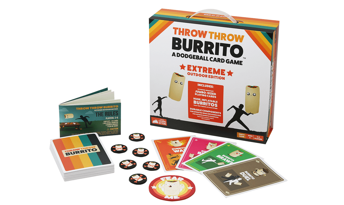 Throw Throw Burrito Extreme Outdoor Edition