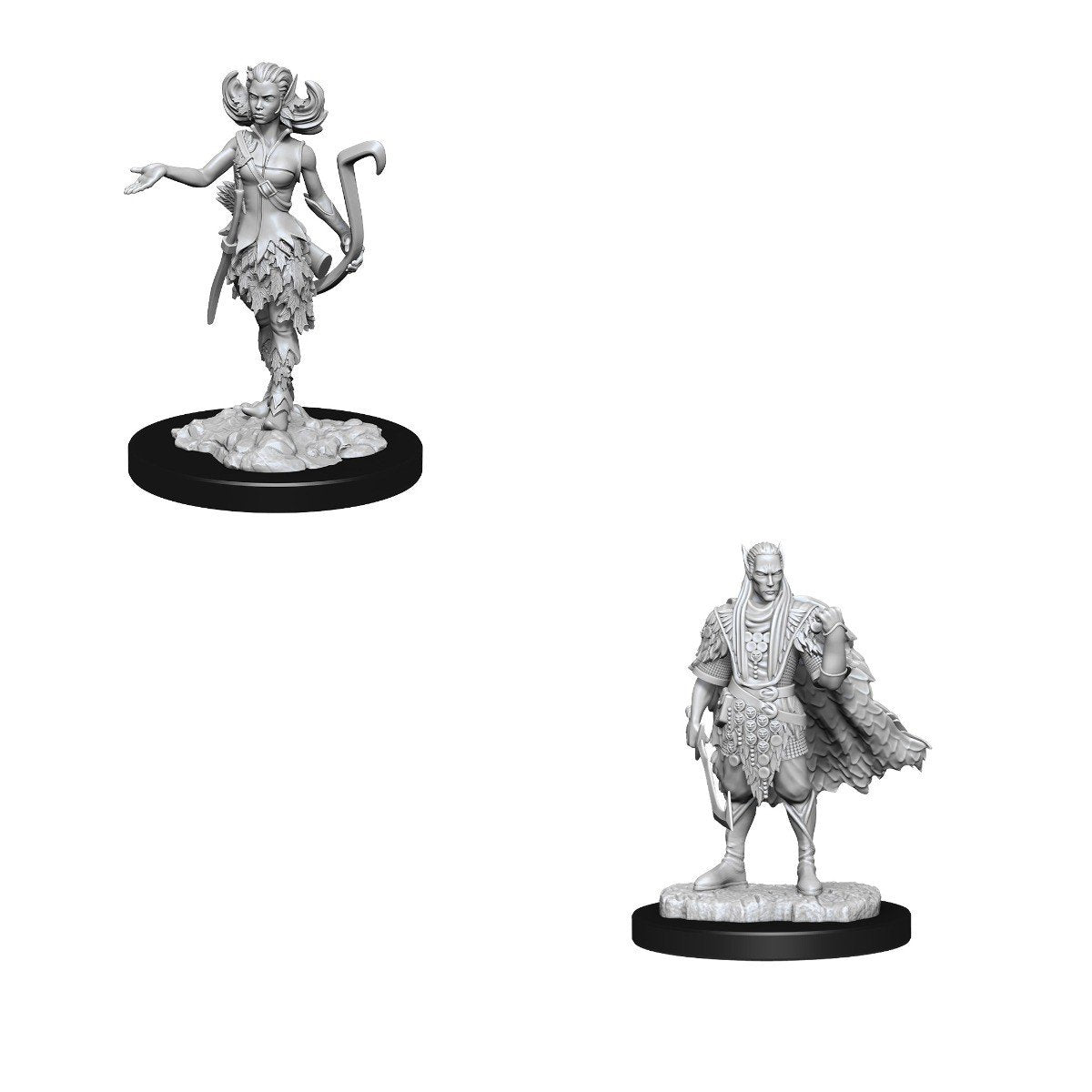 D&D - Autumn Eladrin & Summer Eladrin (Nolzurs Marvelous Unpainted Miniatures)