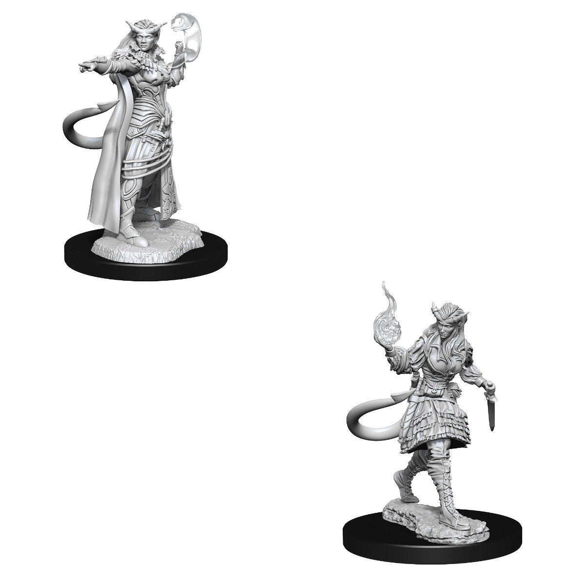 Tiefling Sorcerer Female (D&D Nolzurs Marvelous Unpainted Miniatures)