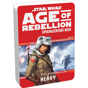 Star Wars RPG: Age of Rebellion - Soldier: Heavy (Specialisation Deck)