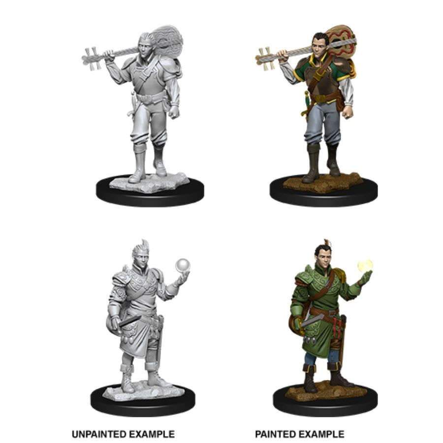 D&D - Male Half-Elf Bard (Nolzurs Marvelous Unpainted Miniatures)