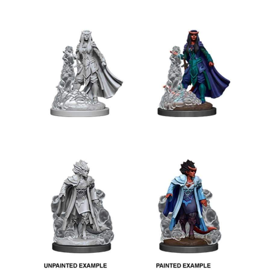 D&D - Female Tiefling Sorcerer (Nolzurs Marvelous Unpainted Miniatures)