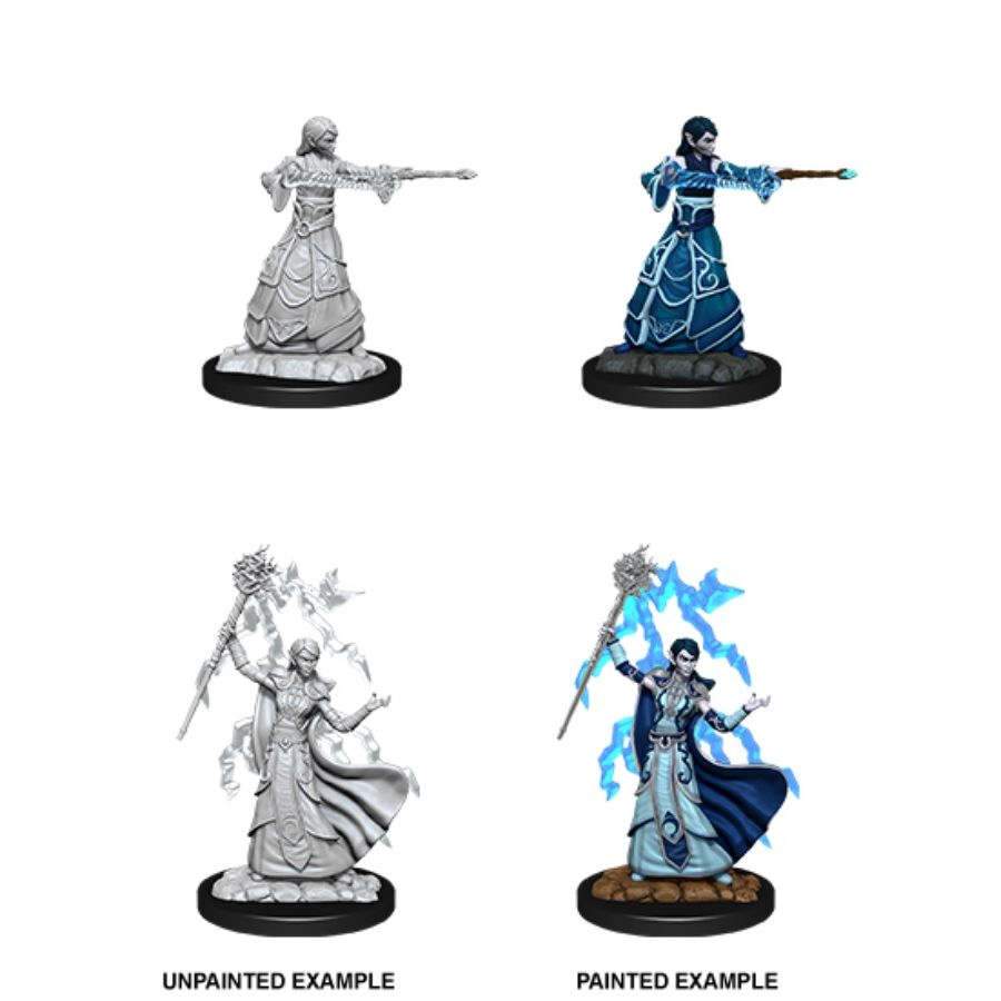 D&D - Female Elf Wizard (Nolzurs Marvelous Unpainted Miniatures)