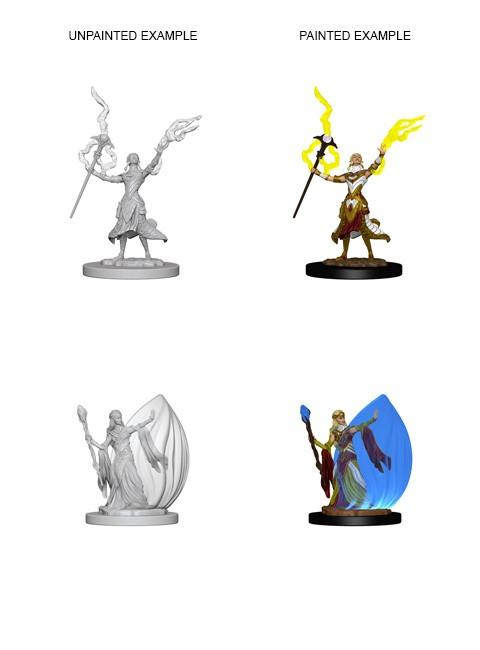 D&D - Elf Female Wizard (Nolzurs Marvelous Unpainted Miniatures)
