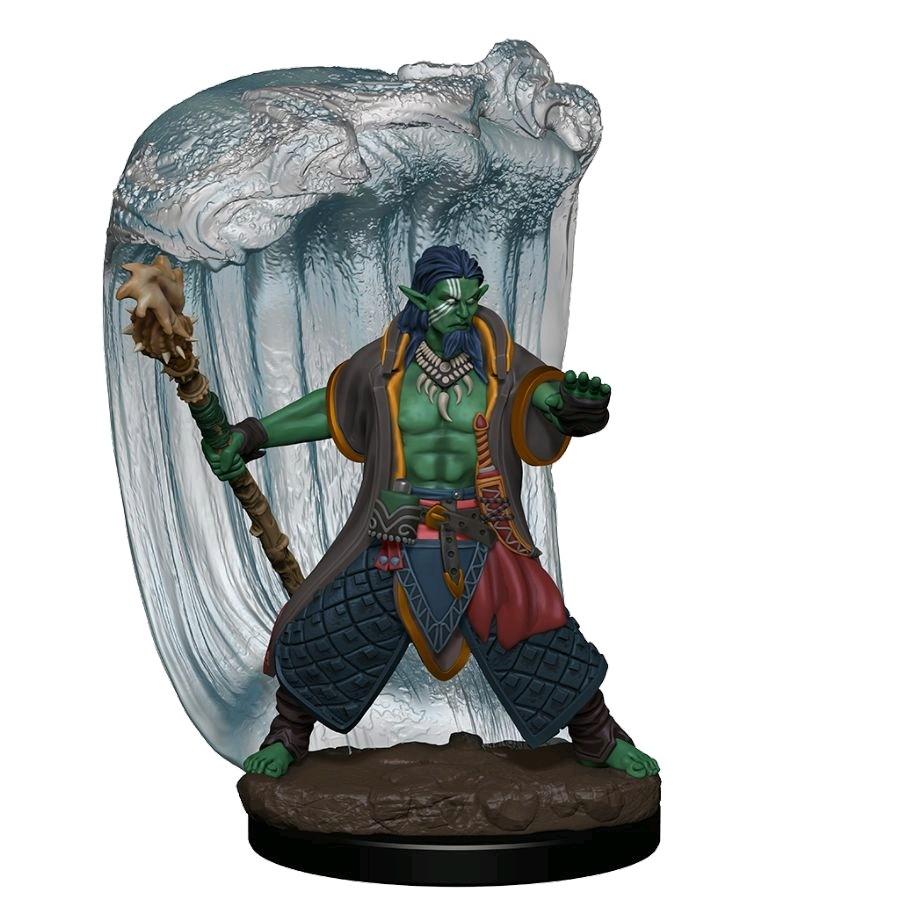 D&D - Water Genasi Druid Male (Premium Painted Figures)