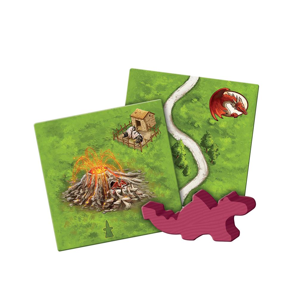 Carcassonne - The Princess & The Dragon (Expansion #3)