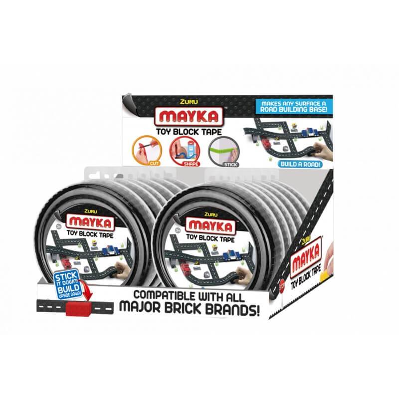 Zuru Mayka 4-Stud Road - 1.2m Toy Block Tape