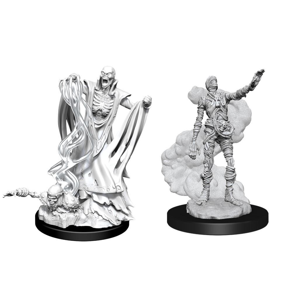 D&D - Lich & Mummy Lord (Nolzurs Marvelous Unpainted Miniatures)