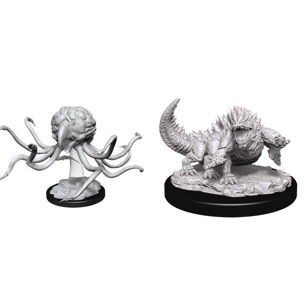 D&D - Grell & Basilisk (Nolzurs Marvelous Unpainted Miniatures)
