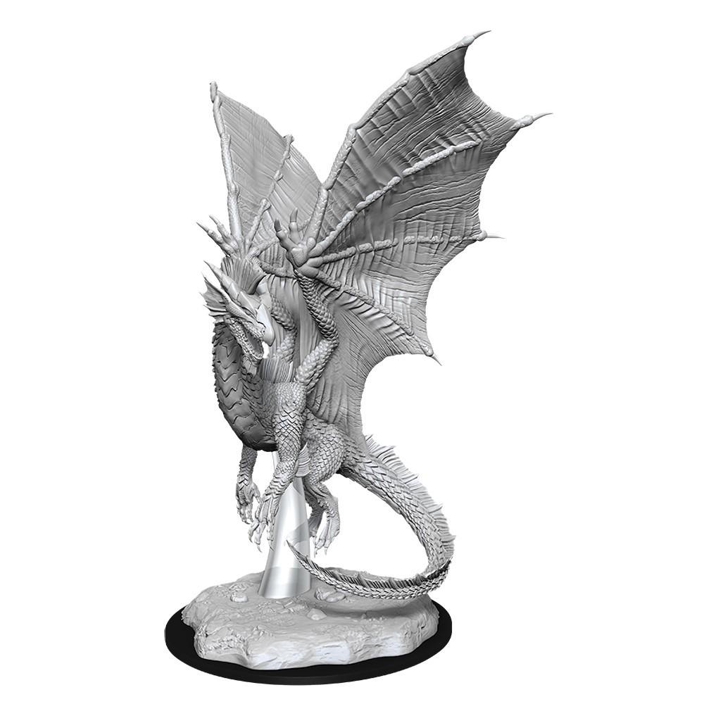 Young Silver Dragon (D&D Nolzurs Marvelous Unpainted Miniatures)
