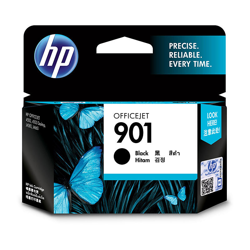 HP #901 Black Ink Cart CC653AA