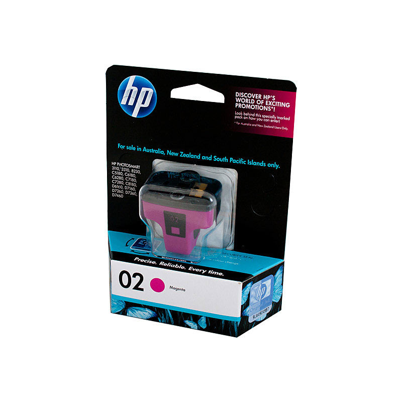 HP 02 Magenta Ink Cartridge 3310