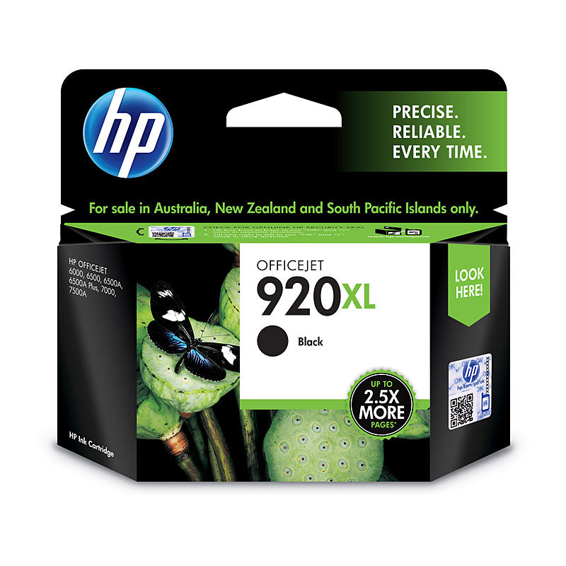 HP #920 Black XL Ink