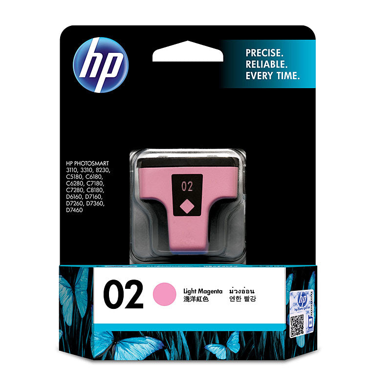 HP 02 Light Magenta Ink Cartridge 3310