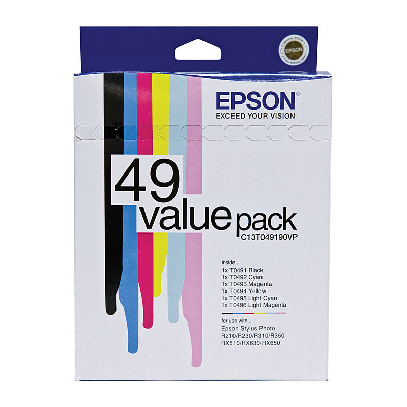 Epson 49 Ink Value Pack