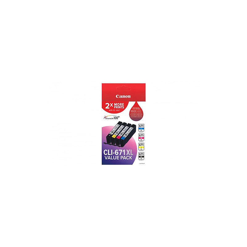 Canon CLI671XL Value Pack