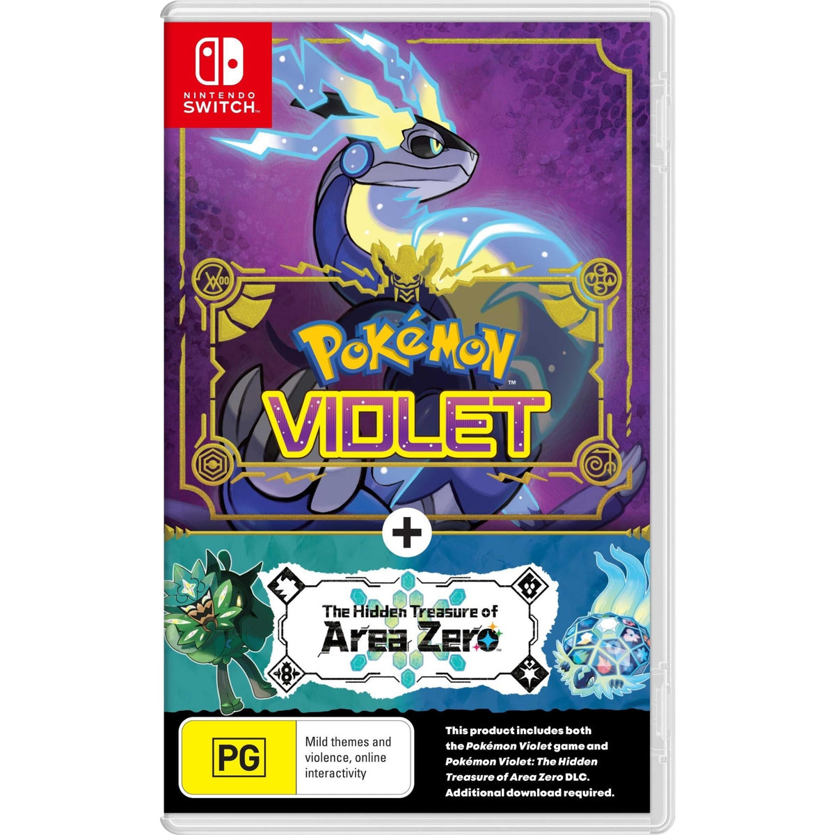 Pokemon Violet and The Hidden Treasure of Area Zero (Expansion Bundle)