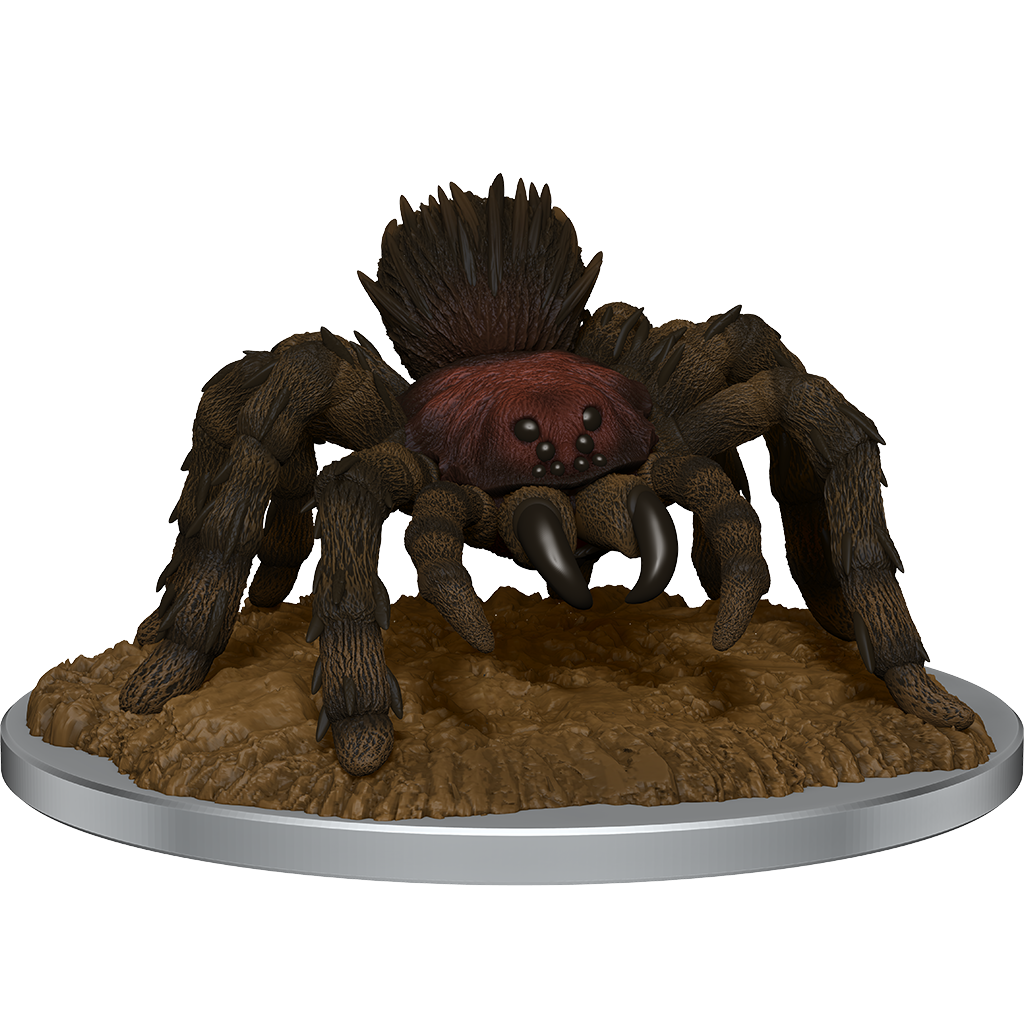 Giant Spider (WizKids Deep Cuts Unpainted Miniatures)