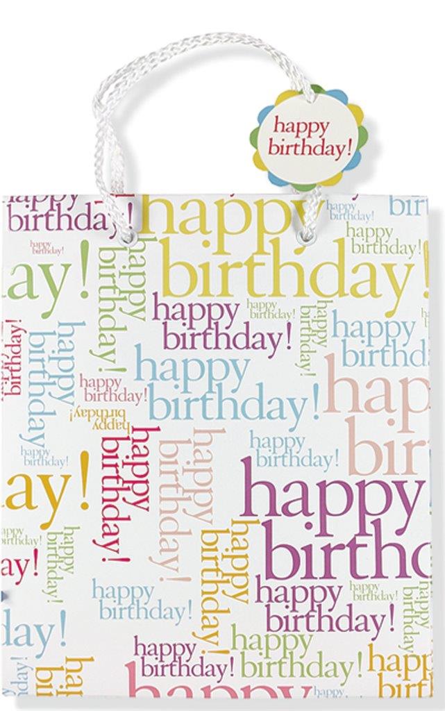 Peter Pauper Dlx Gift Bag Happy Birthday