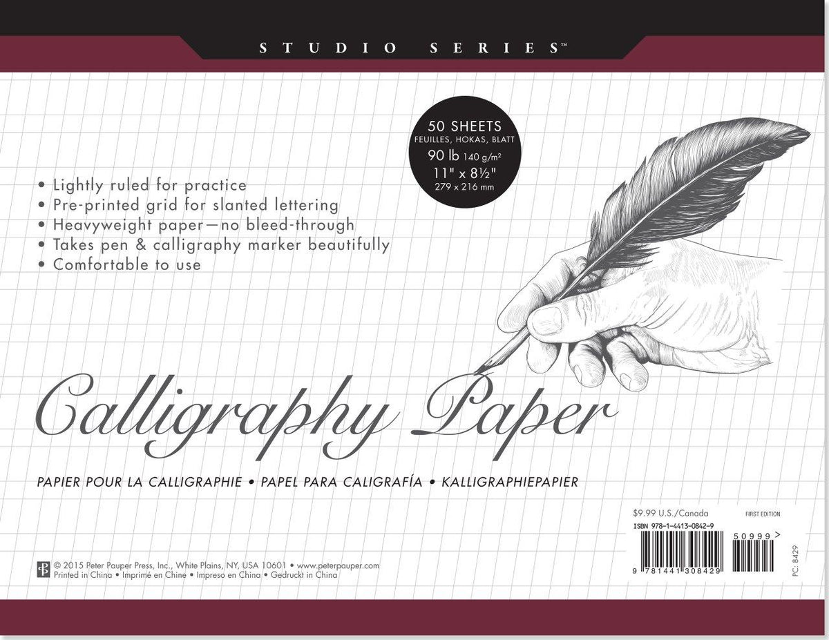Peter Pauper Calligraphy Paper