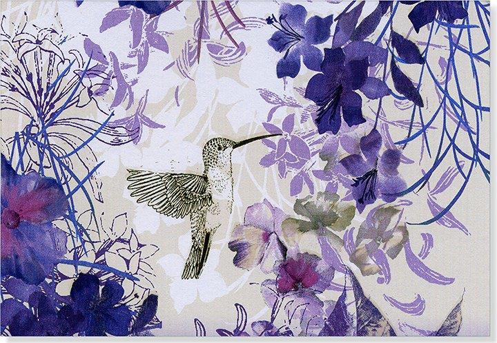 Peter Pauper Note Card Hummingbird