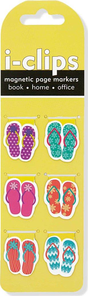 Peter Pauper Iclip Magnetic Bkmk Flip-Flops
