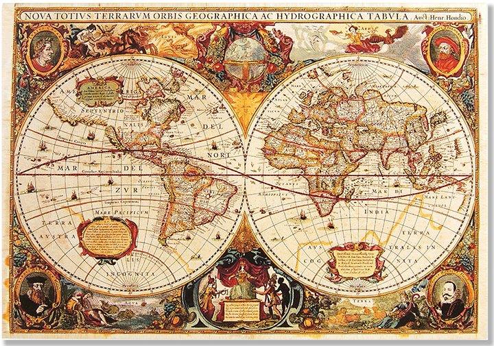 Peter Pauper Note Card Old World