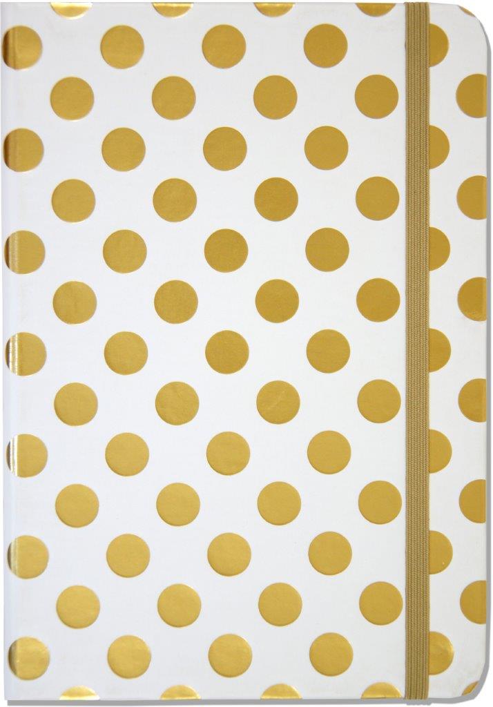 Peter Pauper Sm Jrnl Gold Dots