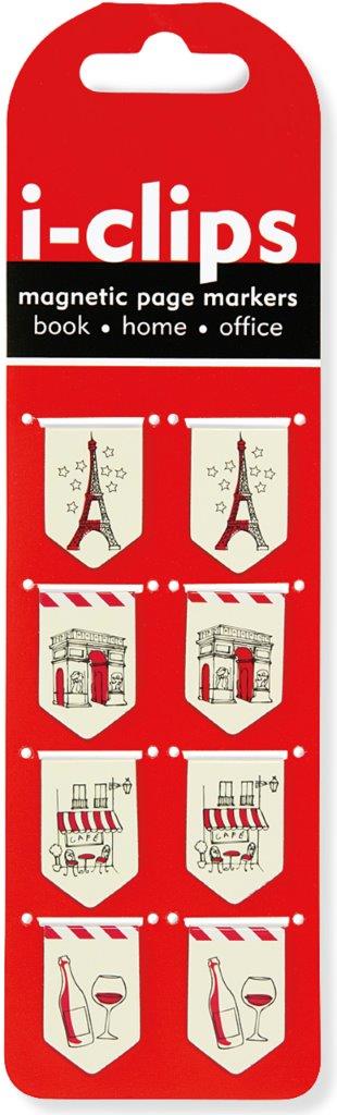 Peter Pauper Iclip Magnetic Bkmk Paris