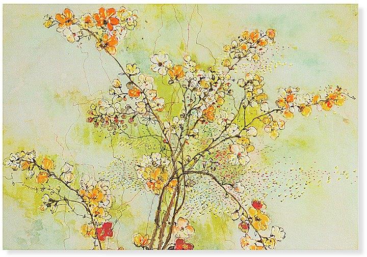 Peter Pauper Note Card Dogwood Blossoms
