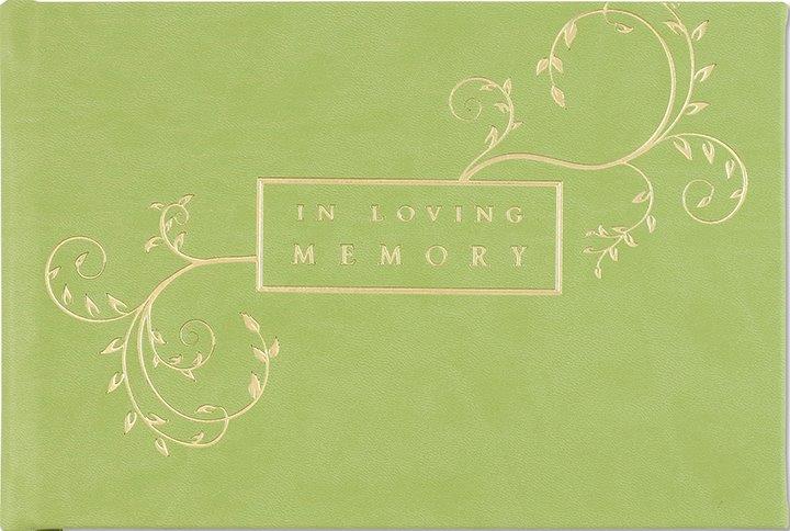 Peter Pauper Guest Book In Loving Memory