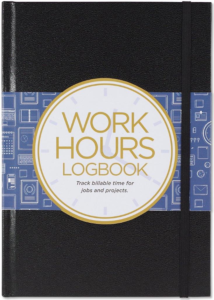 Peter Pauper Work Hours Logbook